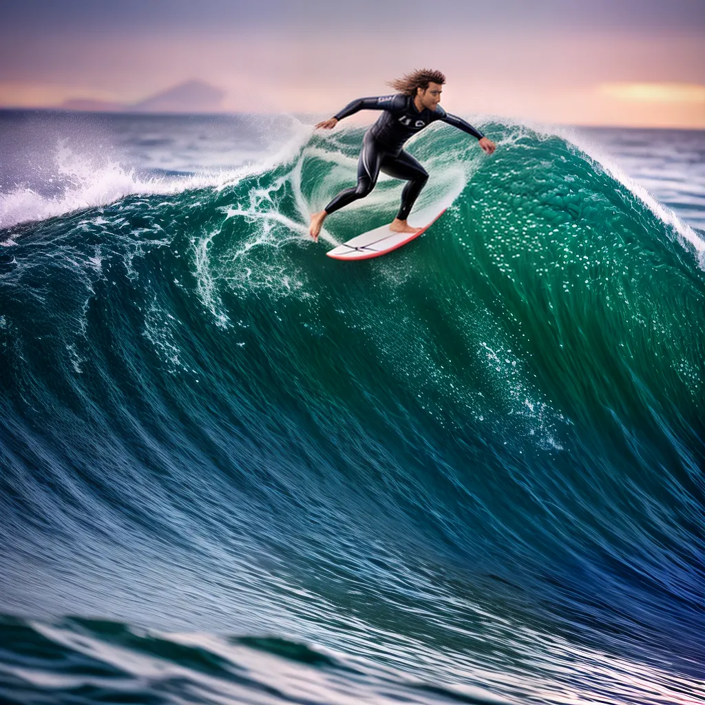 Transformação e Inspiração: Descubra o que Significa Sonhar com Surf 4 Fotos surfar onda alegria liberdade oceano