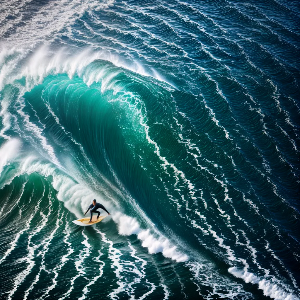 Fotos surfar sorriso onda oceano