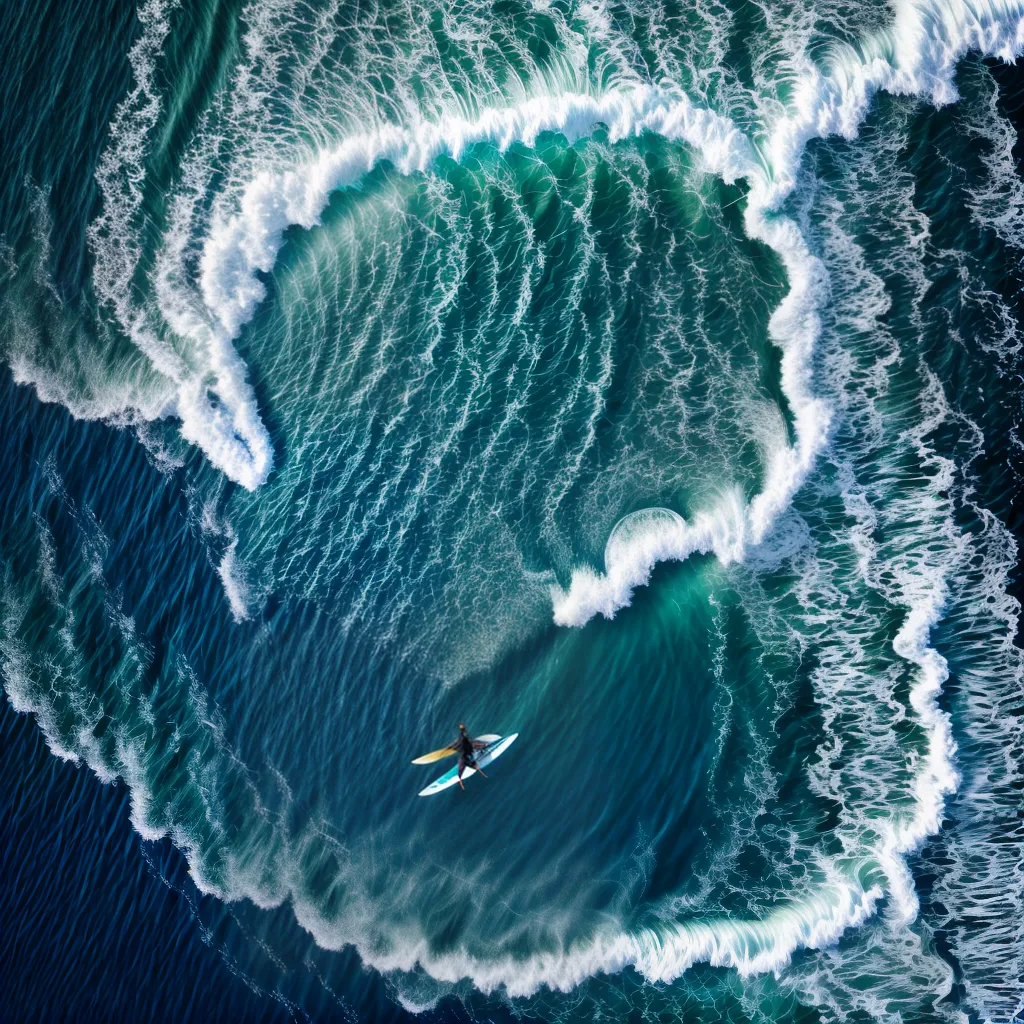 Fotos surfe golfinhos tartaruga oceano