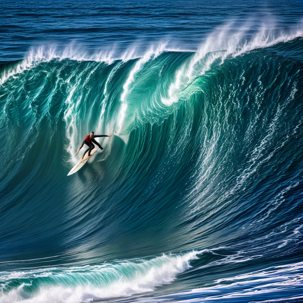 Fotos surfista onda desafio coragem