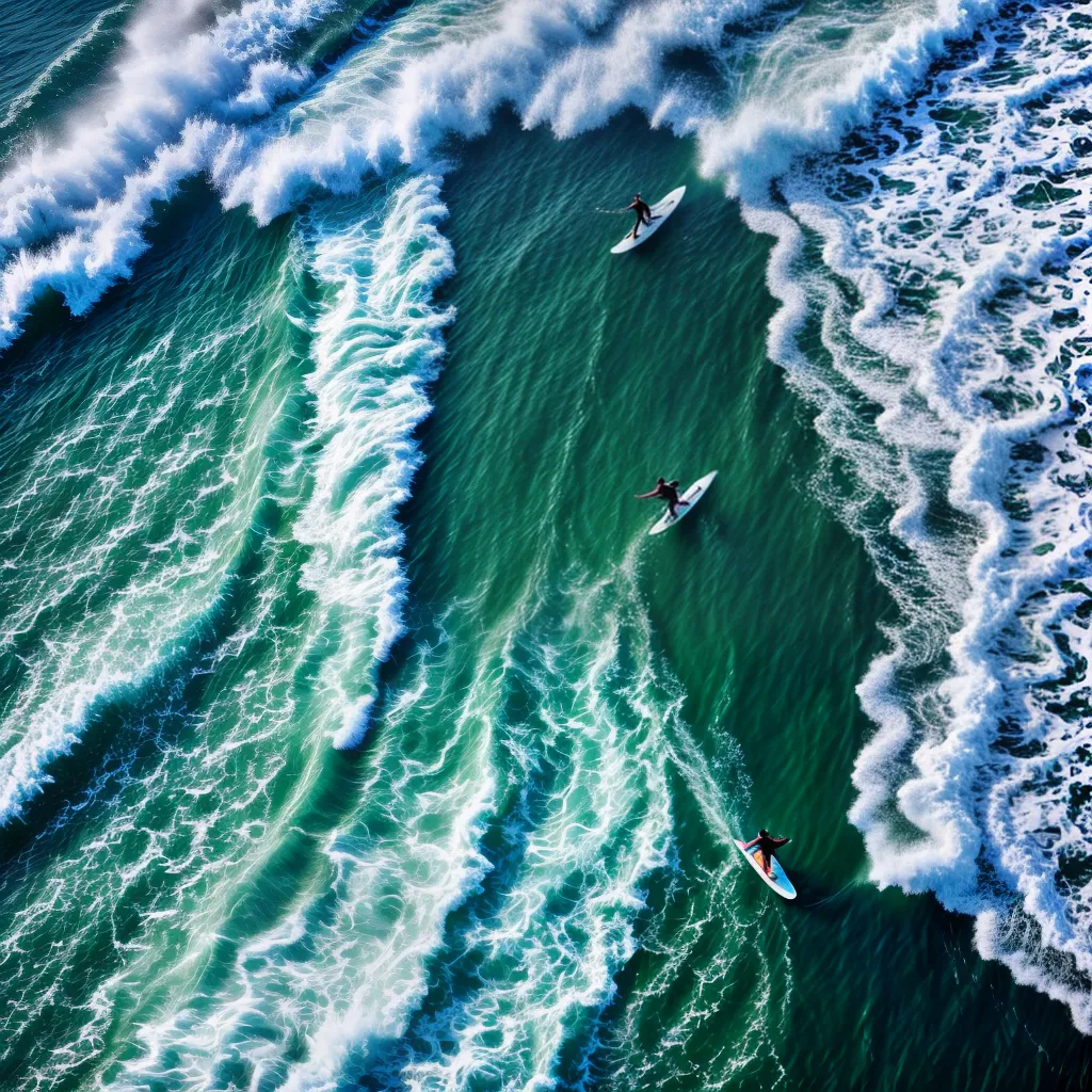 Fotos surfista sonhador barco ondas