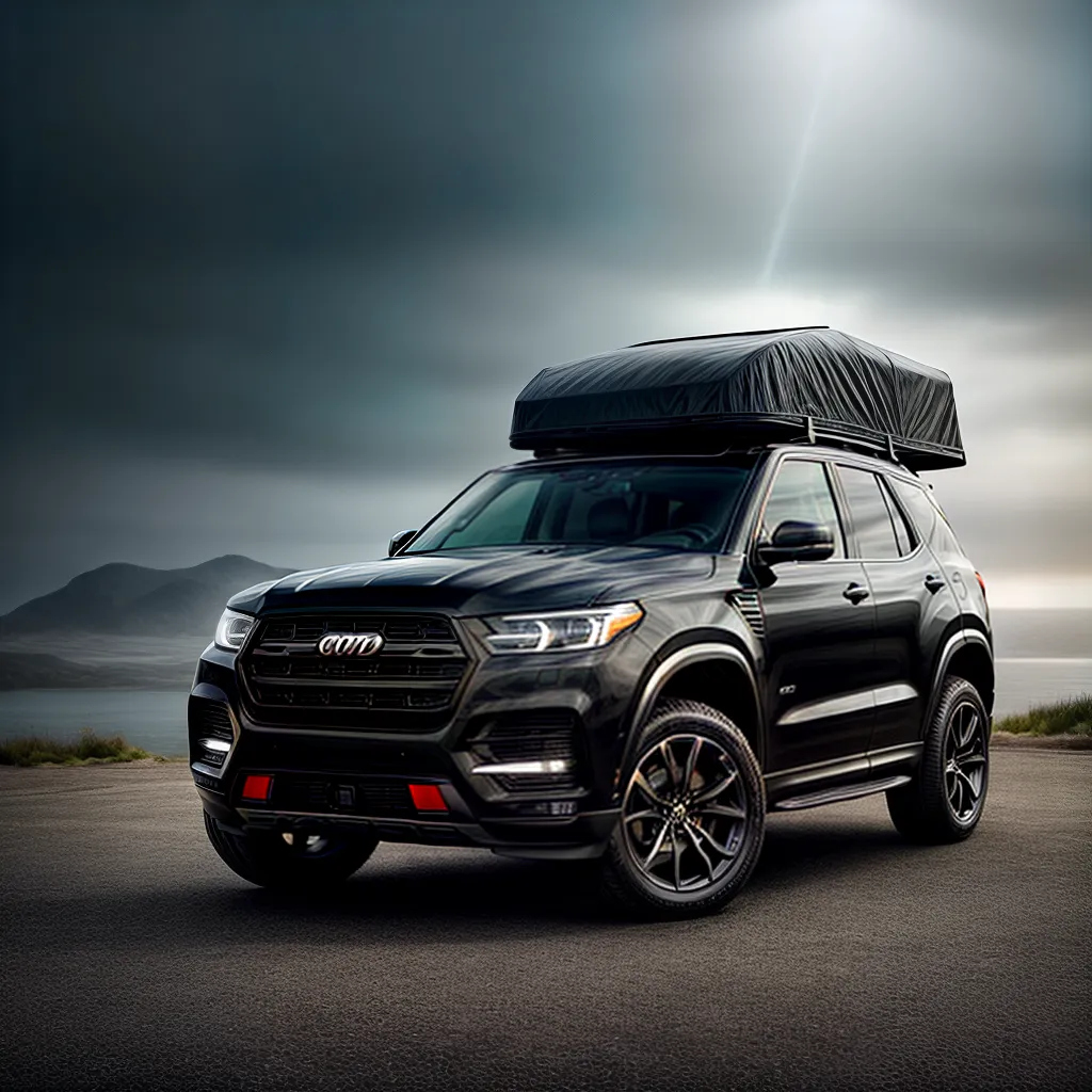Fotos suv preto poder aventura