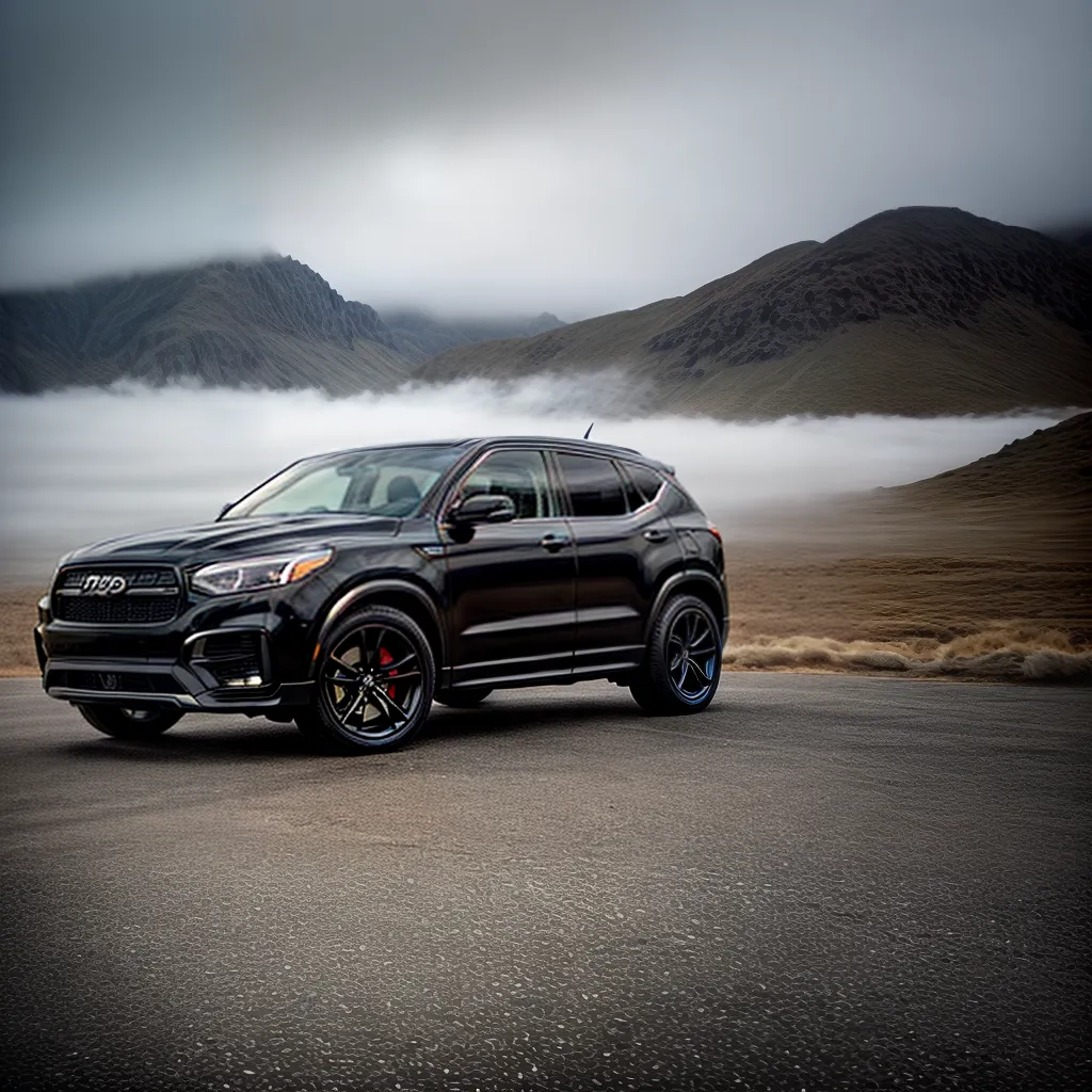 Fotos suv preto poder controle sonho