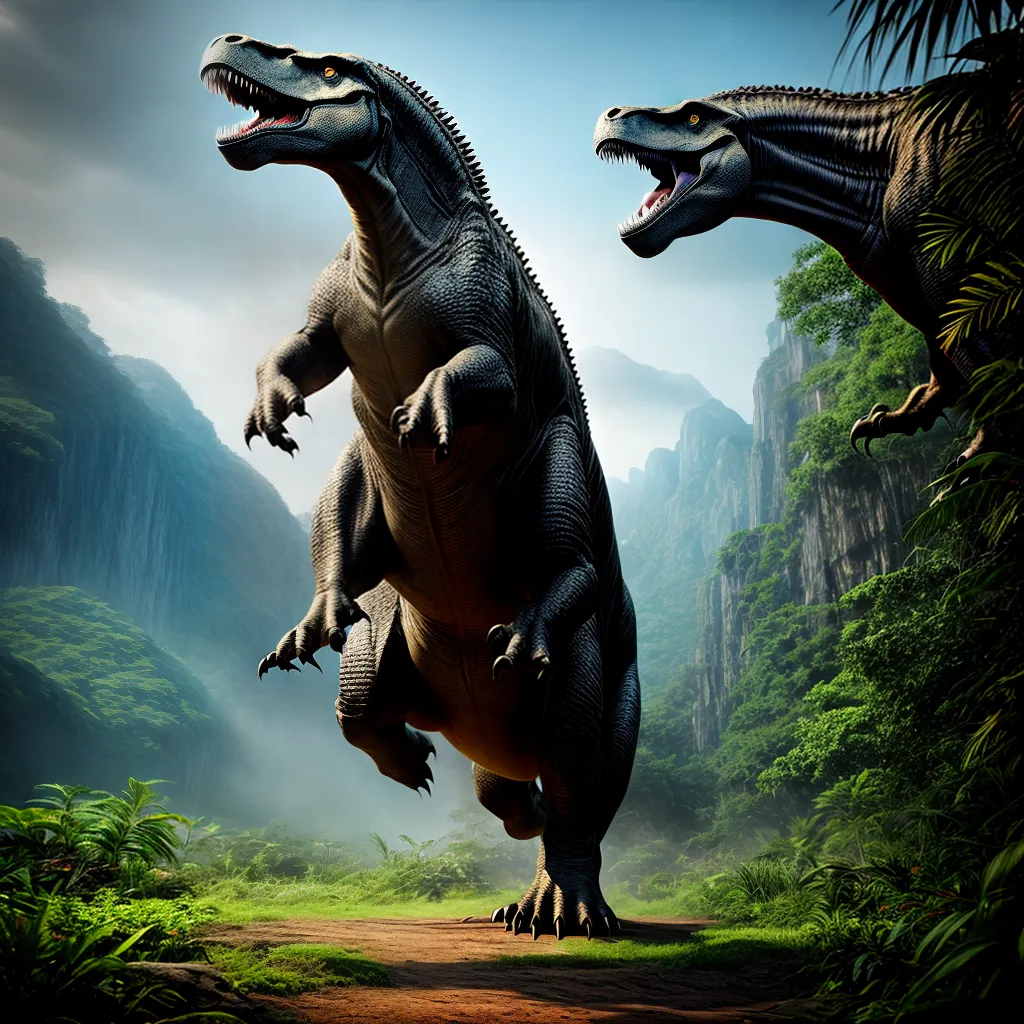Sonhar com Dinossauro Gigante: descubra o seu significado 5 Fotos t rex jurassico jungle poder 1
