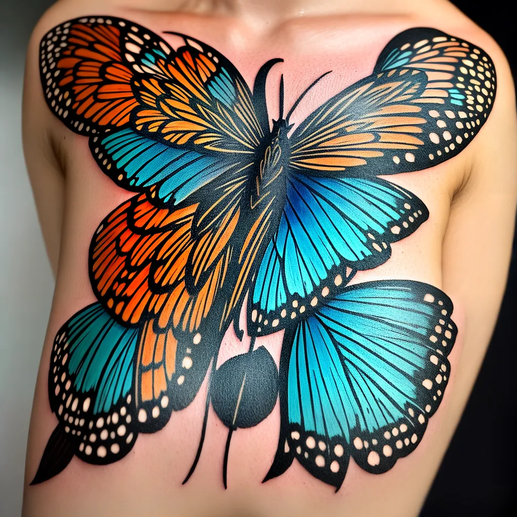 Fotos tatuagem borboleta transformacao beleza