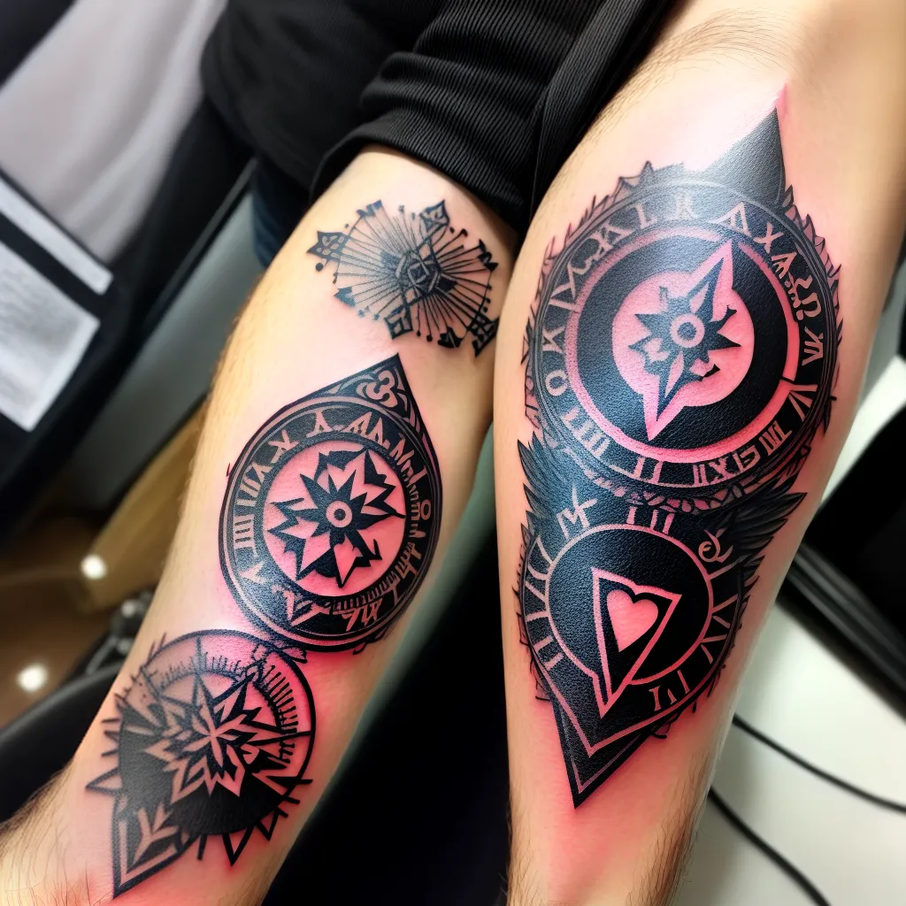 Desvendando o Mistério da Bússola na Tatuagem 2 Fotos tatuagem bussola direcao viagem
