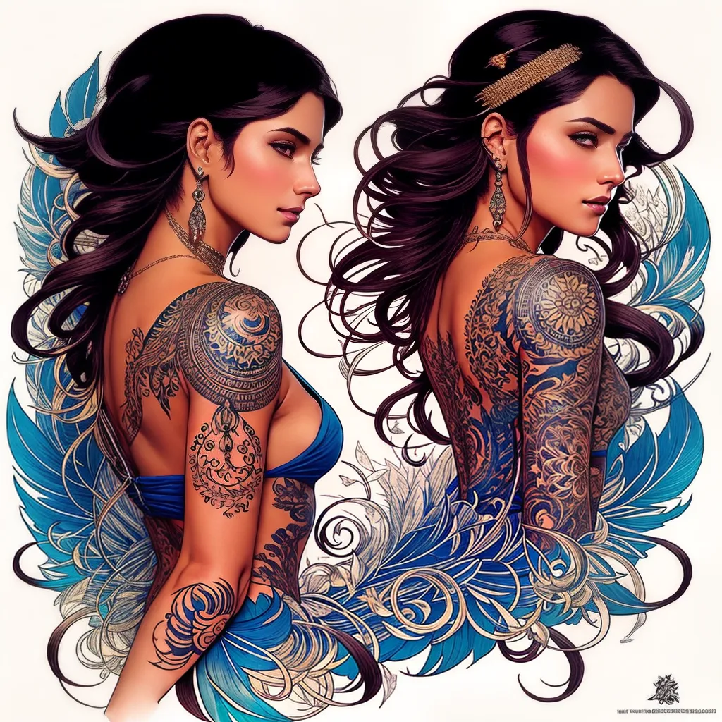 Fotos tatuagem indigena forca espiritualidade