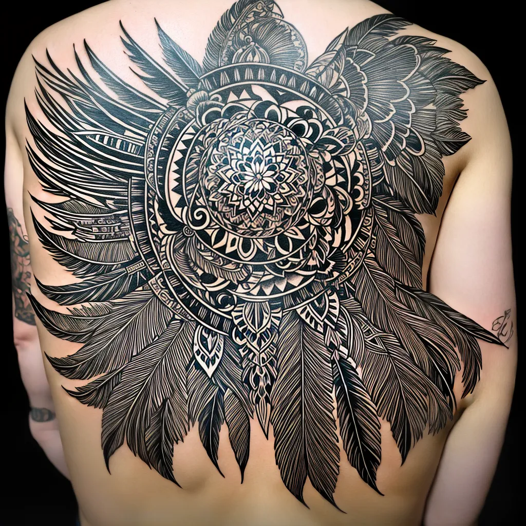 Fotos tatuagem indigena pena respeito tradicao