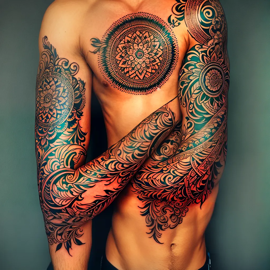 Fotos tatuagem indigena simbolos natureza