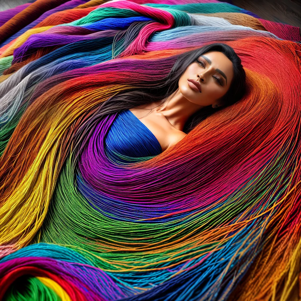 O Significado de Sonhar com Tecidos Coloridos. 2 Fotos tecidos cores sonho diversidade