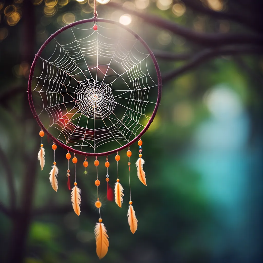 Fotos teia aranha captura sonhos