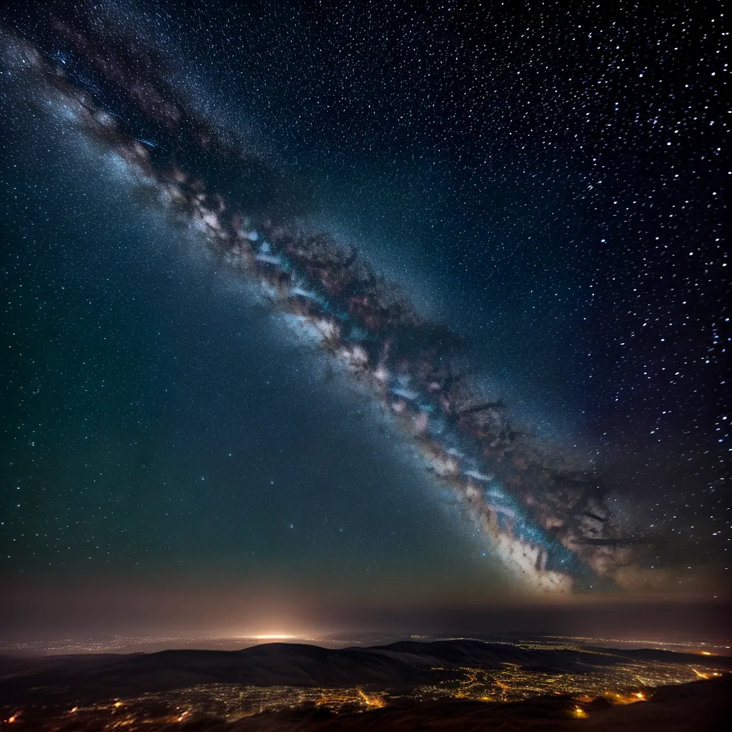 Observatório astronômico dos sonhos: decifrando mensagens do universo 2 Fotos telescopio ceu estrelado via lactea