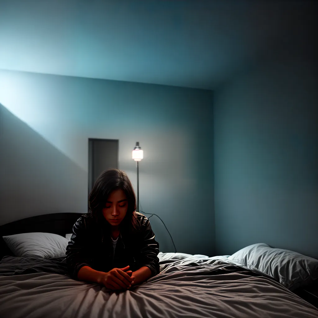 Sonhos sombrios: entenda o significado de tempestuosos pesadelos 6 Fotos tempestade cama sombra angustia