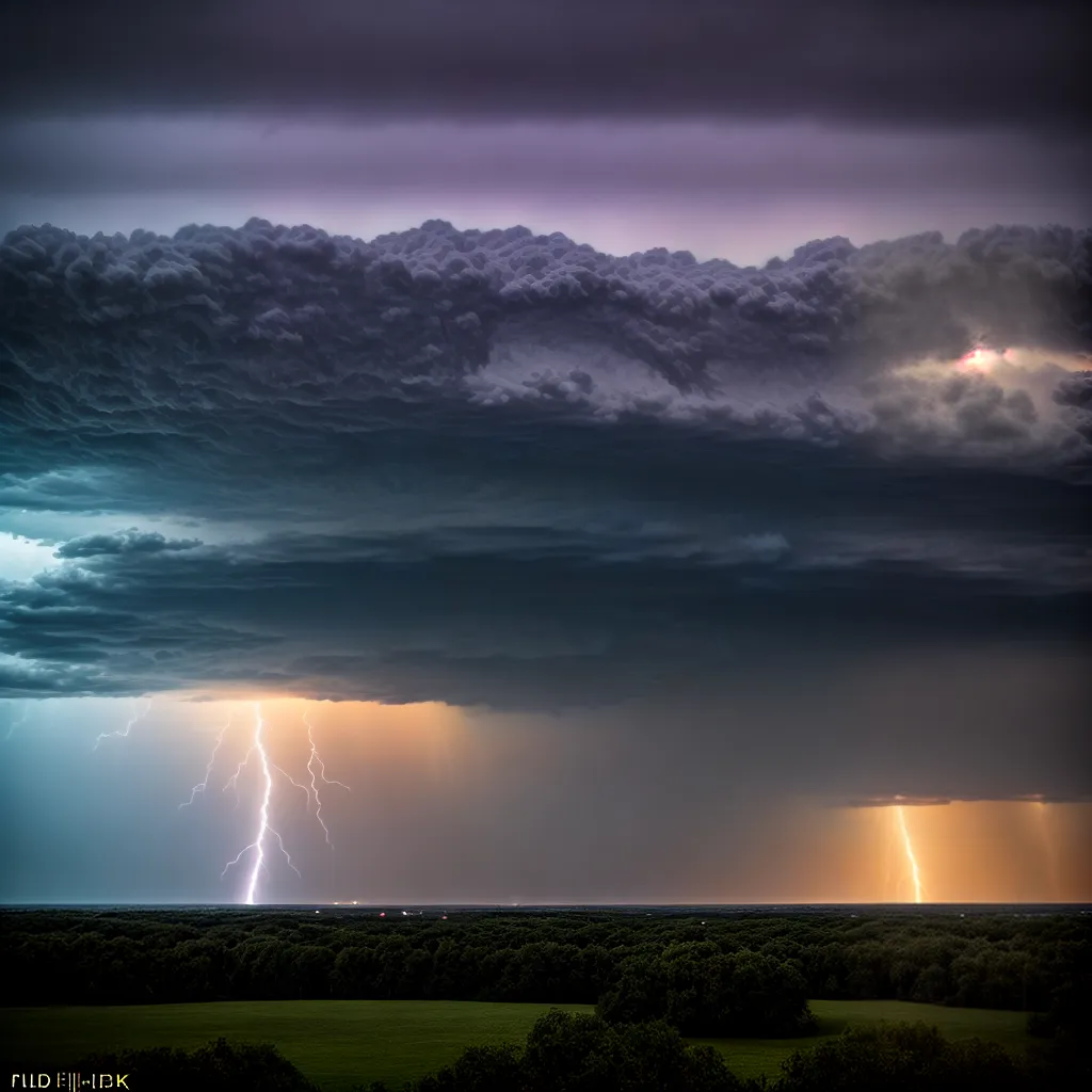 Descubra o Significado de Sonhar com Fenômenos Meteorológicos 4 Fotos tempestade campo raio arcoiris