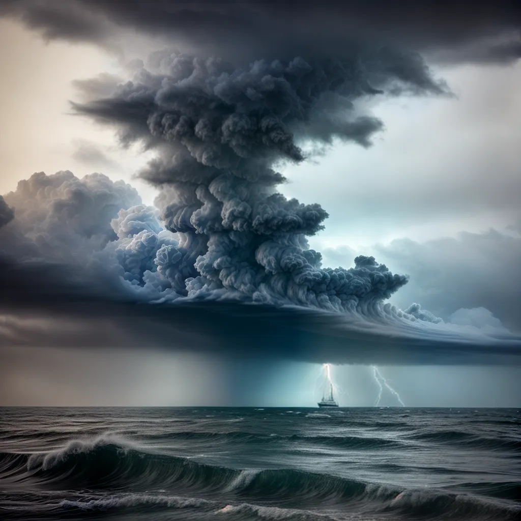 Fotos tempestade emocional navio forte