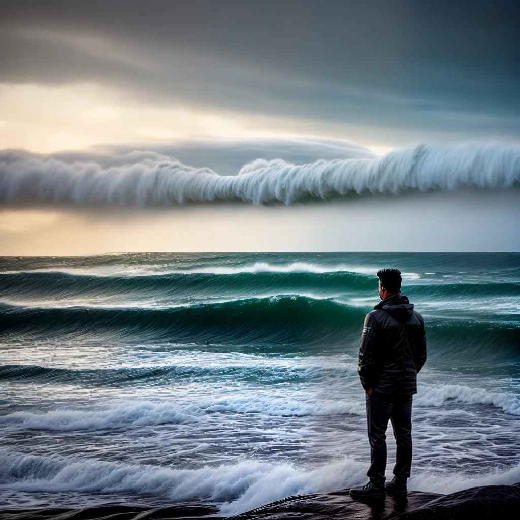 O Ciclone dos Sonhos: Qual o Significado de Sonhar com Furacão? 4 Fotos tempestade mar sonho poder