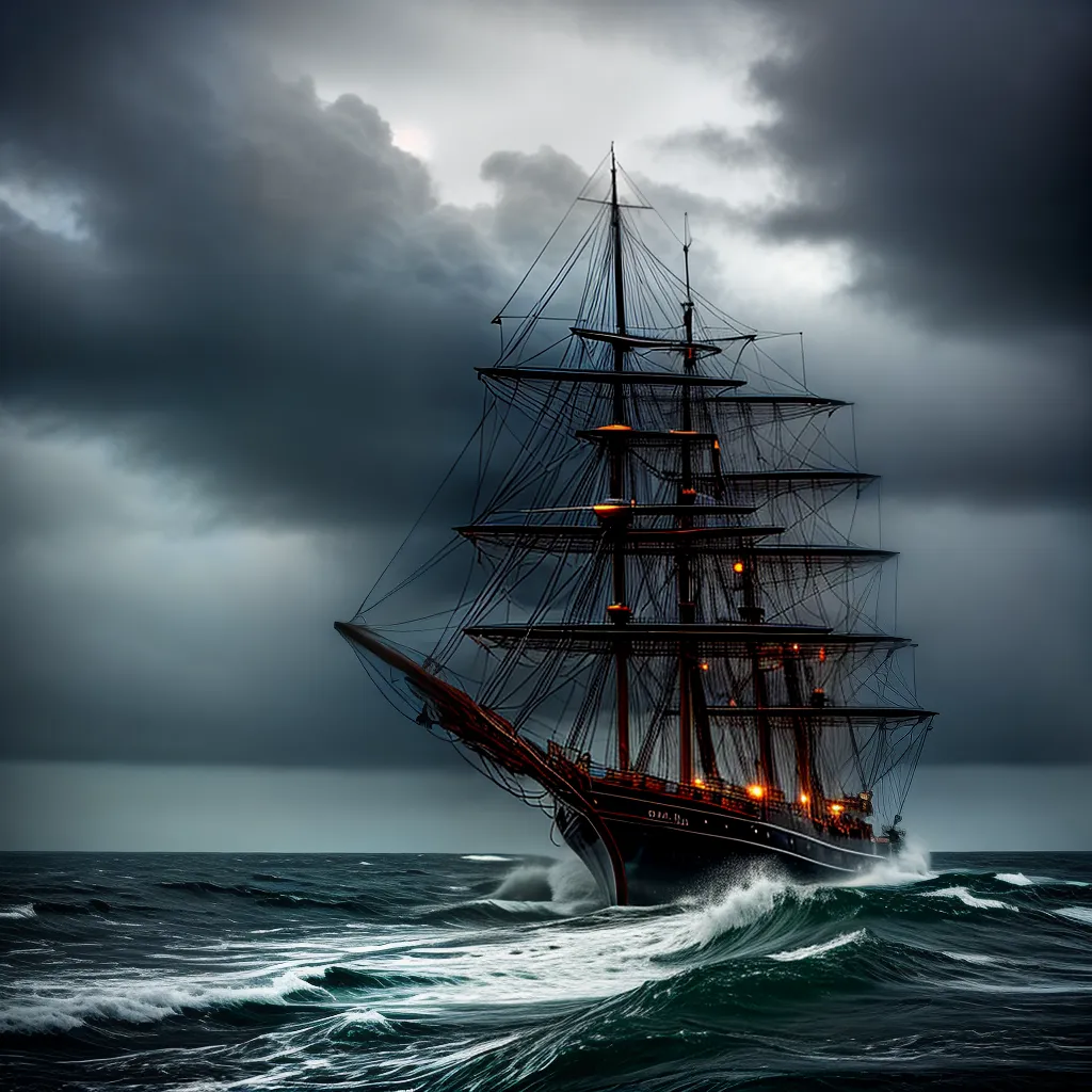 Fotos tempestade mental navio afundando