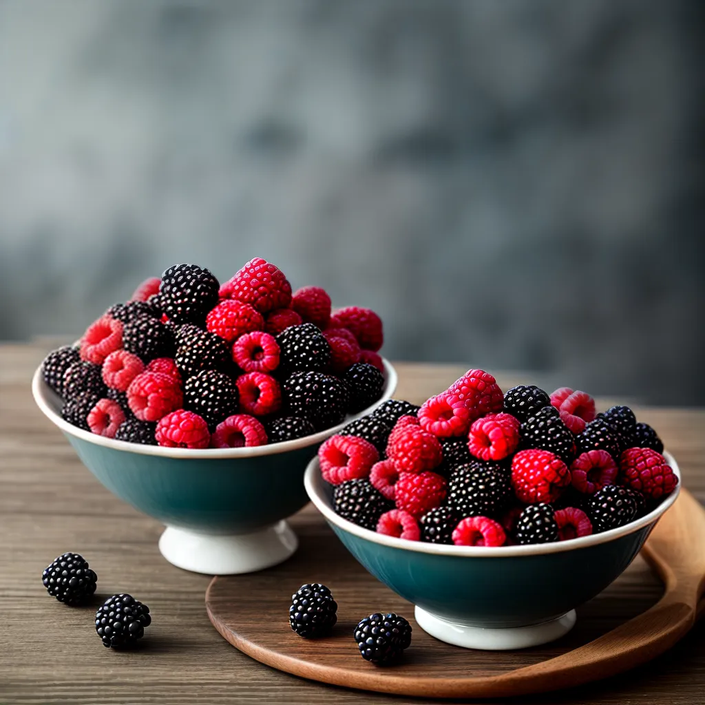 Simbolismo das Frutas: Significado de Sonhar com Amoras 2 Fotos tigela amora simbolismo frutas colheita