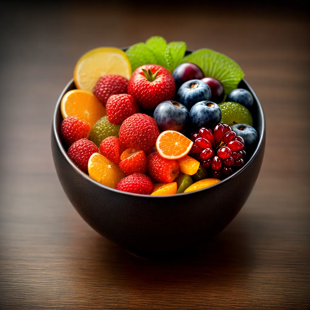 Significado dos Sonhos: Frutas Coloridas e Artesanais 4 Fotos tigela artesanal frutas coloridas