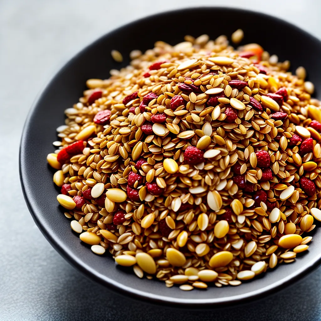 Amaranto em Grão e Cereais: Decifrando Seus Sonhos com Alimentos 2 Fotos tigela cereais graos frutas sementes