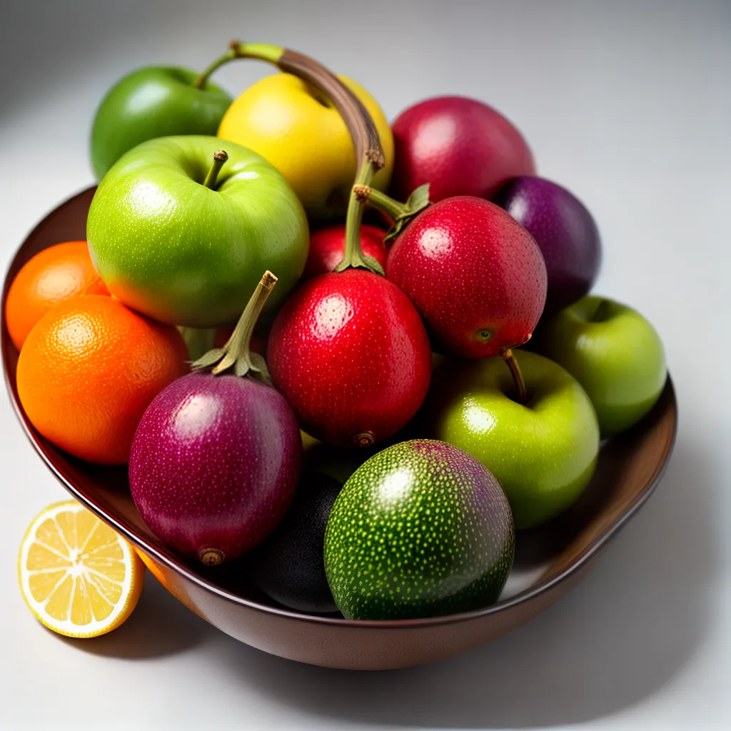 Fruta Exótica: descubra qual o significado de sonhar com essa iguaria. 6 Fotos tigela frutas exoticas diversidade