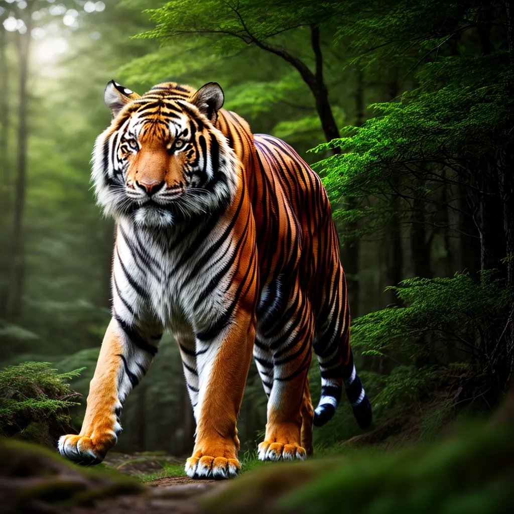 Os Segredos dos Sonhos Revelados: Significado de Sonhar com Animais 4 Fotos tigre floresta poder instinto