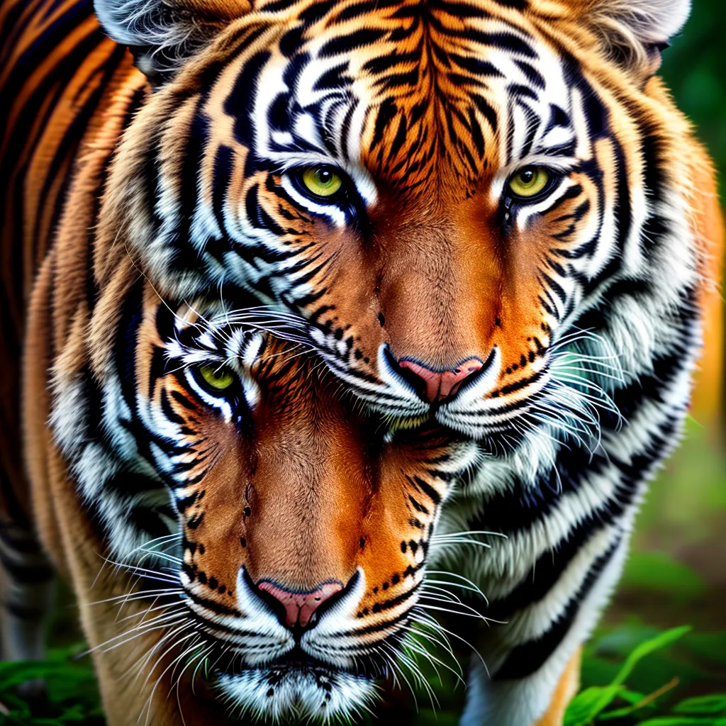 Descubra o Significado de Sonhar com Animais Silvestres 2 Fotos tigre jungla olhar poderoso 1