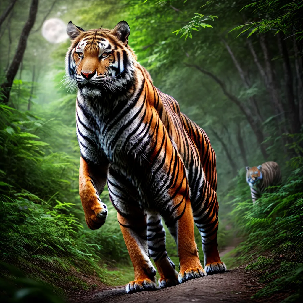 Fotos tigre jungle lobo instinto