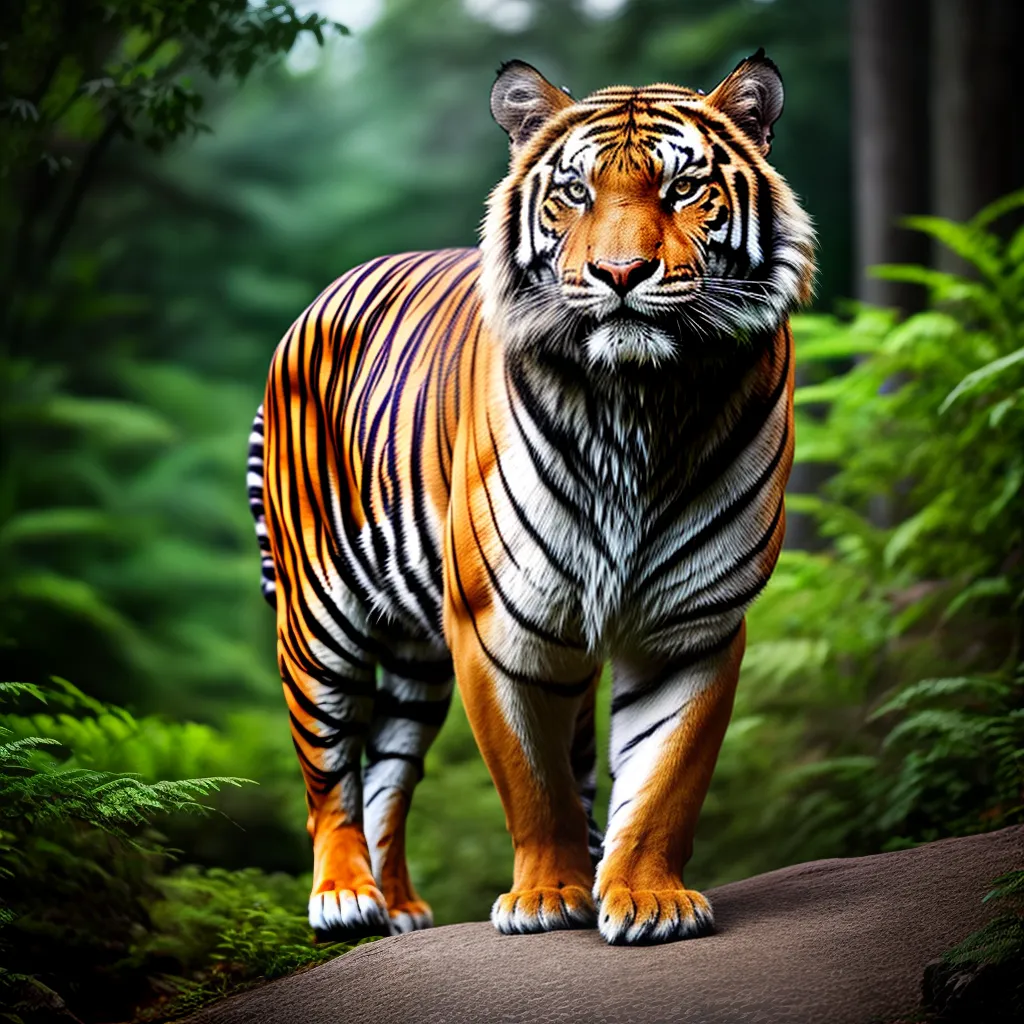 Investigando o Significado dos Sonhos com Animais Selvagens (Tema: Espiritualidade) 2 Fotos tigre jungle olhar poderoso instinto