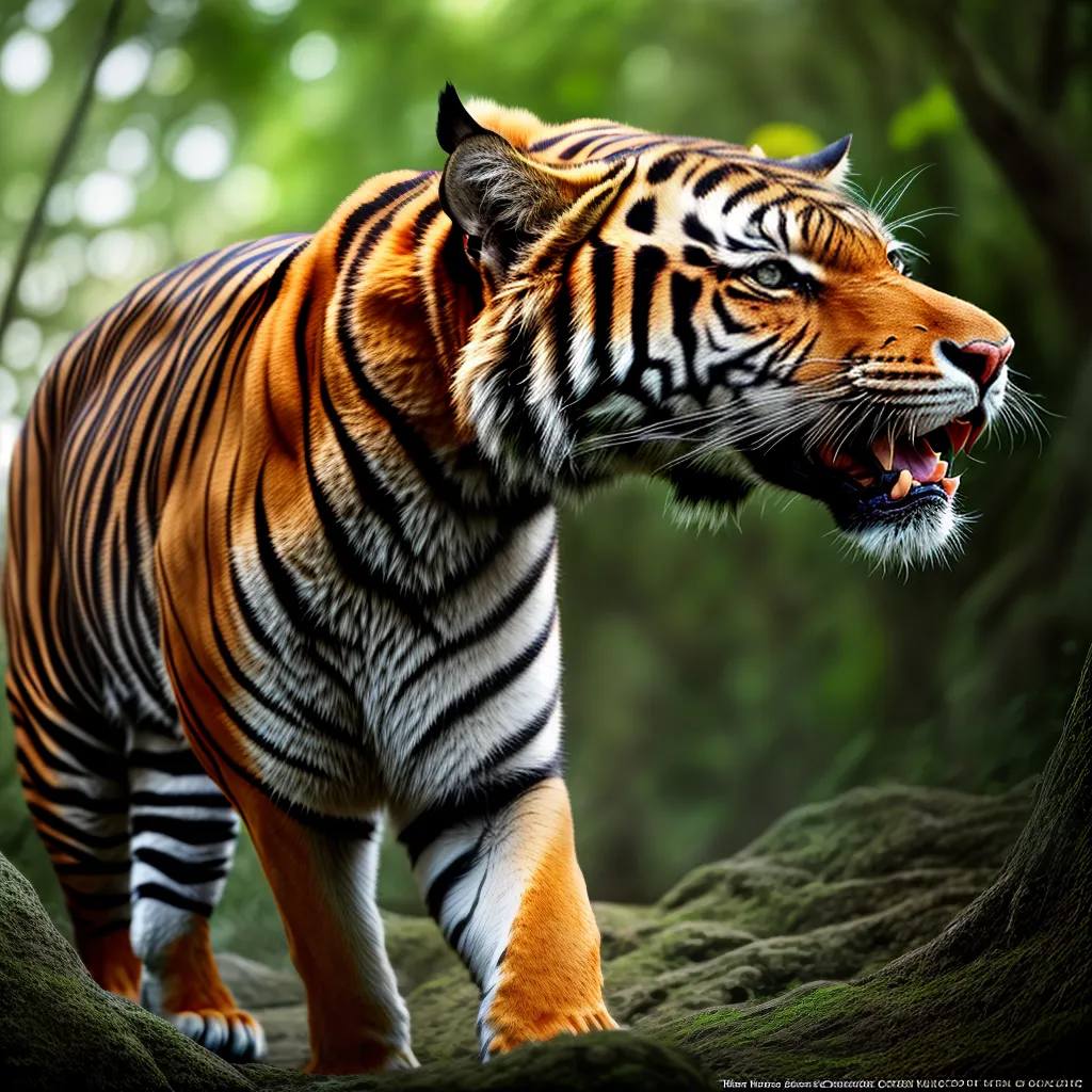 Fotos tigre selva instintos natureza