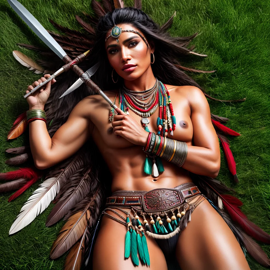 Desvendando o Significado de Sonhar com um Tomahawk Indígena 2 Fotos tomahawk pena beleza natureza