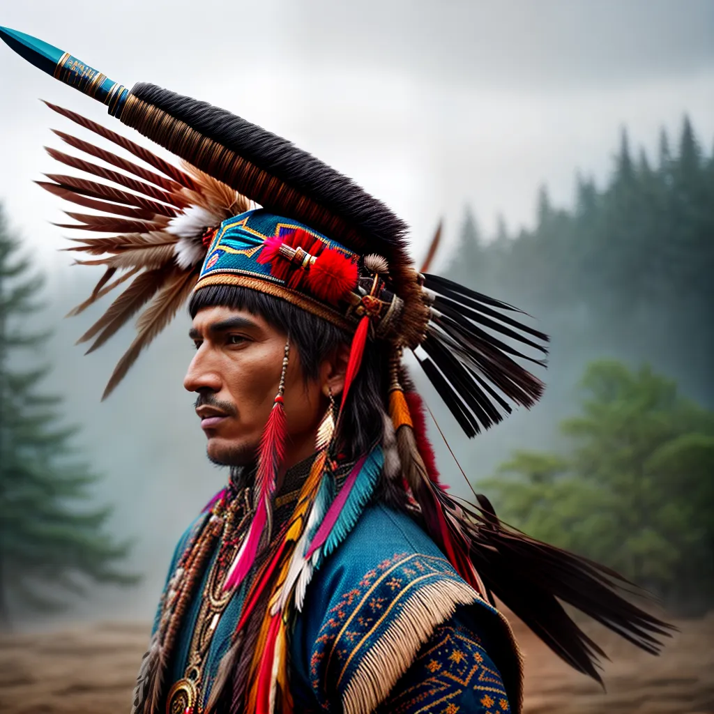 Desvendando o Significado de Sonhar com um Tomahawk Indígena 4 Fotos tomahawk penas cultura raizes