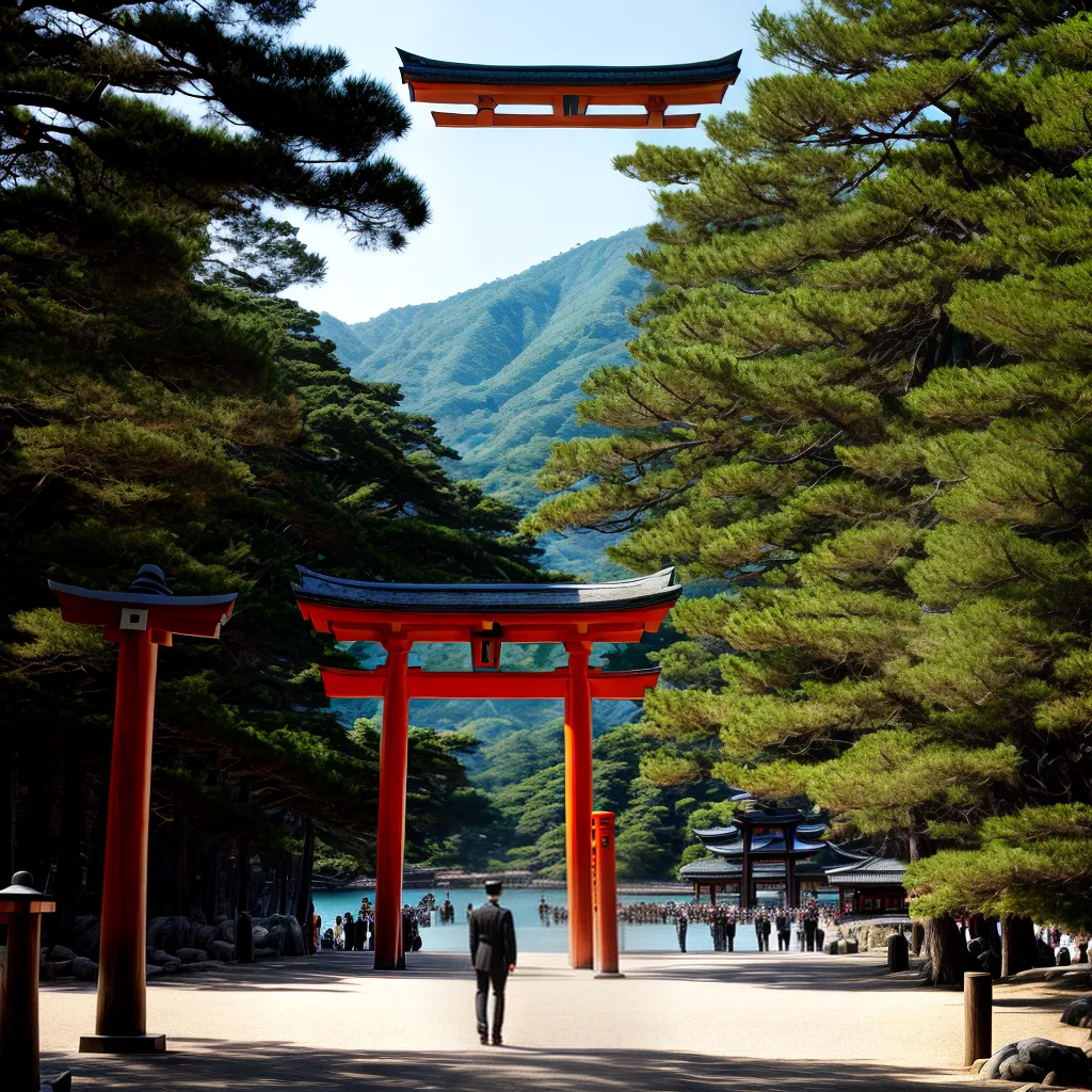 Sonhos e Viagens: O que Japão e Jubarte Representam na Simbologia Onírica 2 Fotos torii ilha miyajima baleia viagem