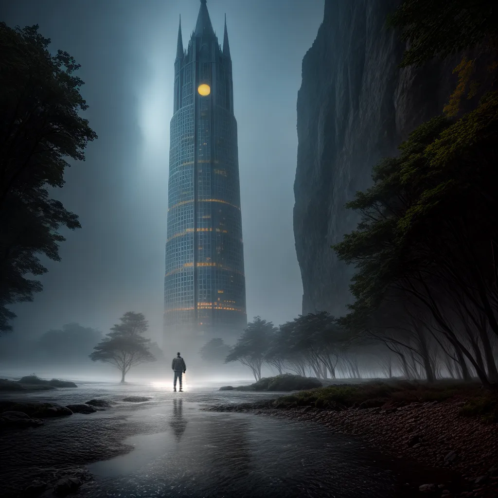 O Significado das Torres no mundo dos Sonhos 2 Fotos torre misteriosa nevoa curiosidade