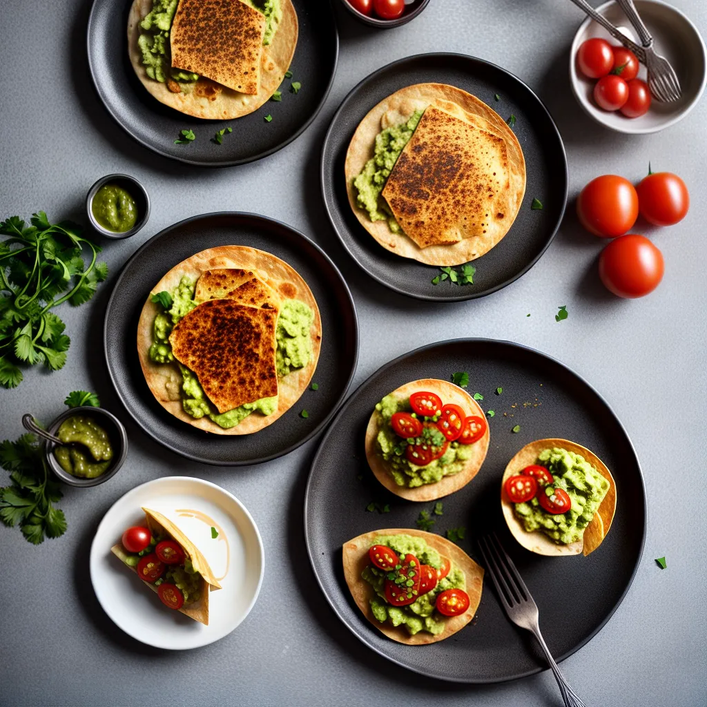 Descobrindo o Significado de Sonhar com Tortilha de Queijo 2 Fotos tortilla queijo salsa guacamole satisfacao