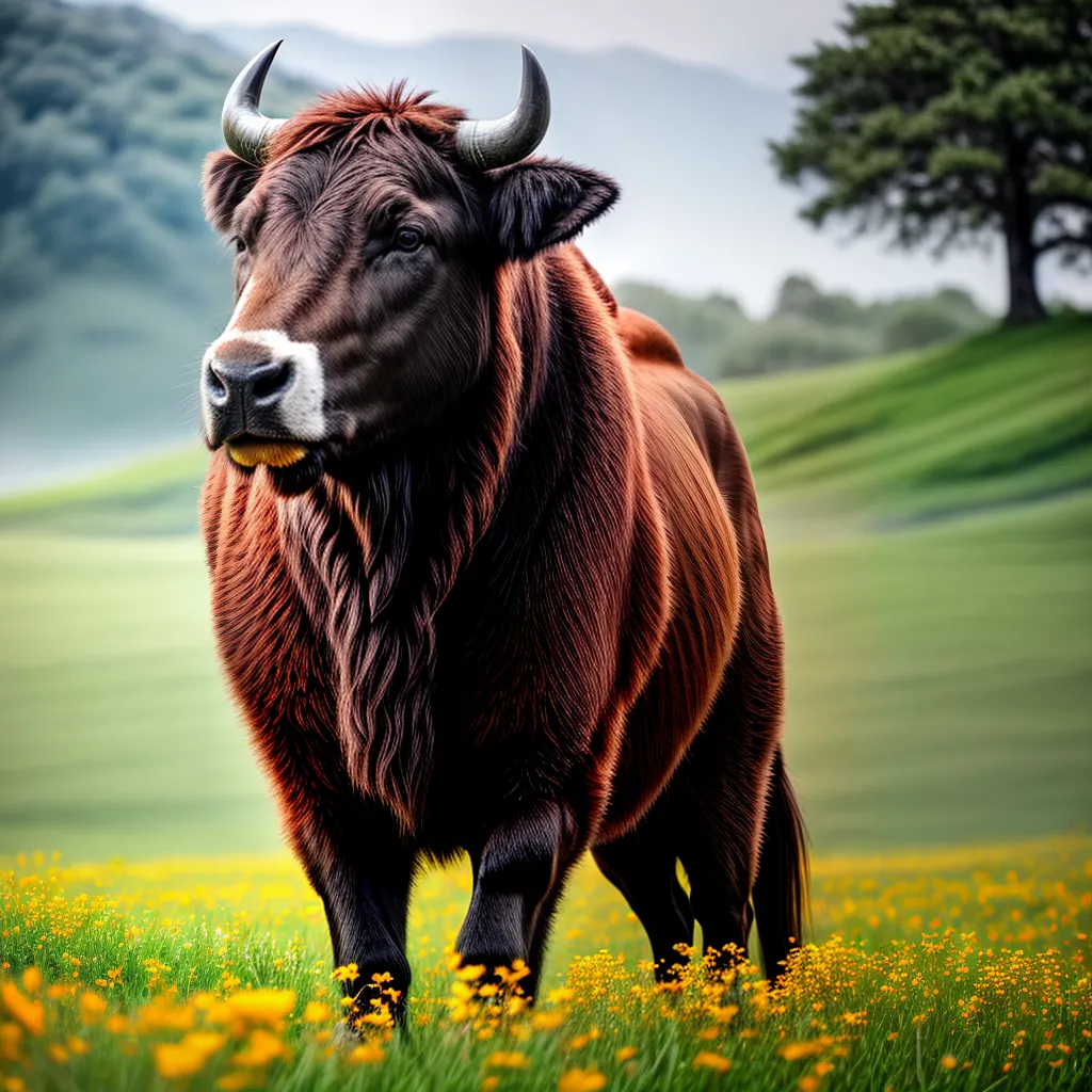 Descubra o Significado Místico Por Trás de sonho Táurico 2 Fotos touro campos flores raizes poder