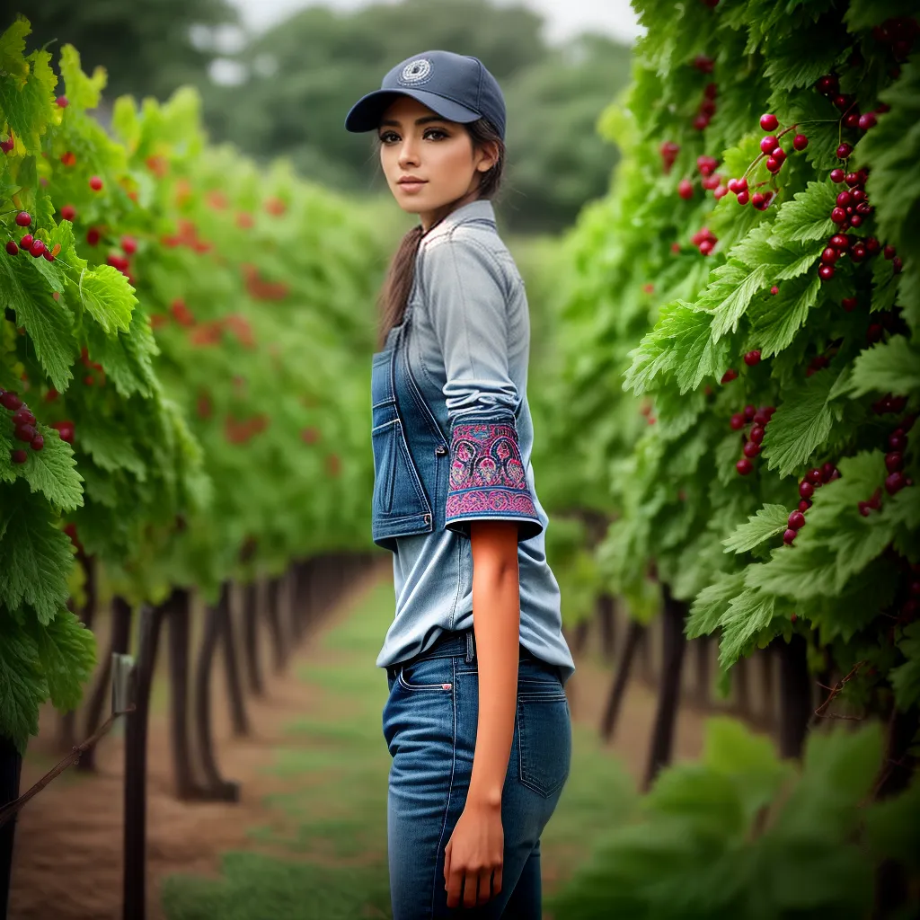 Fotos trabalhador vinicola cultivo relacoes