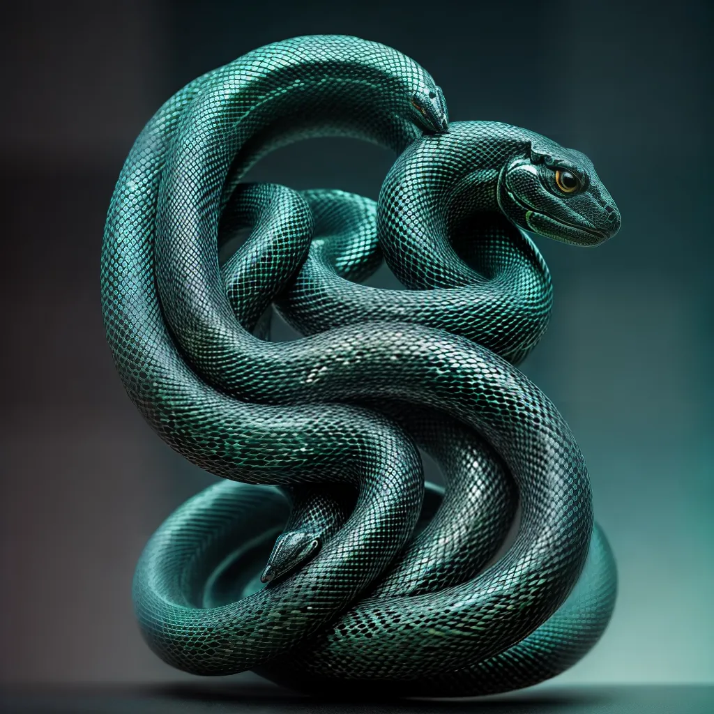 Fotos transformacao renovacao serpente brilhante