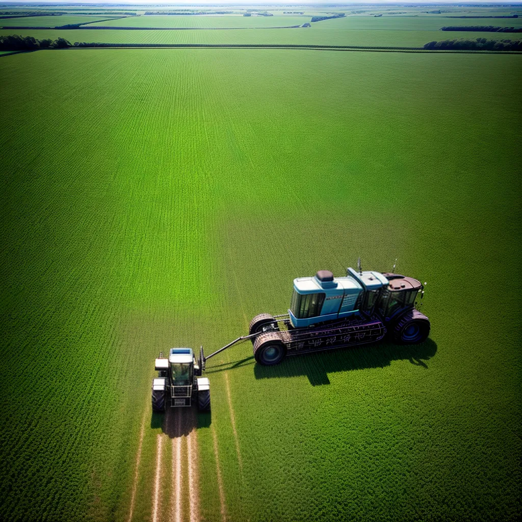 Significado de sonhar com Trator produtivo: desvende mistérios 4 Fotos trator campo ceu verde sucesso