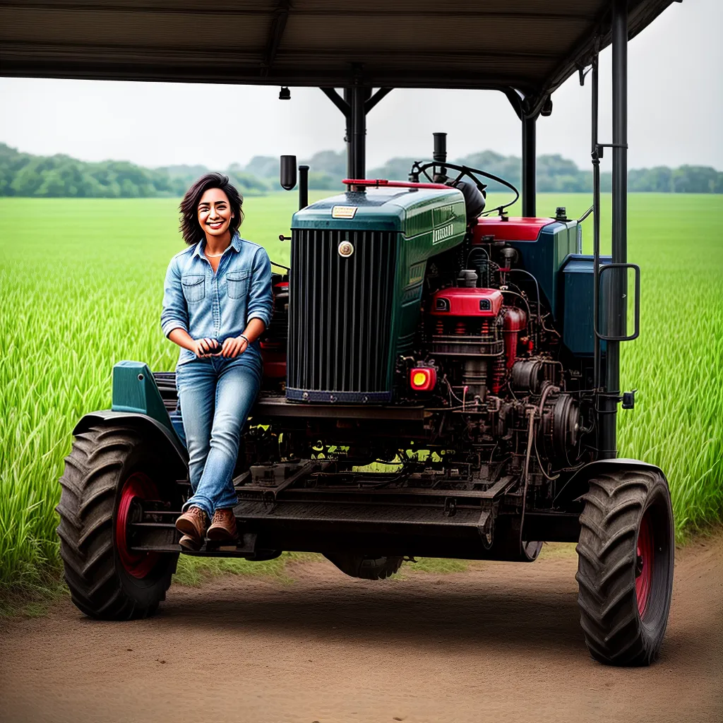 Significado de sonhar com Trator produtivo: desvende mistérios 3 Fotos trator sorriso campo verde produtivo
