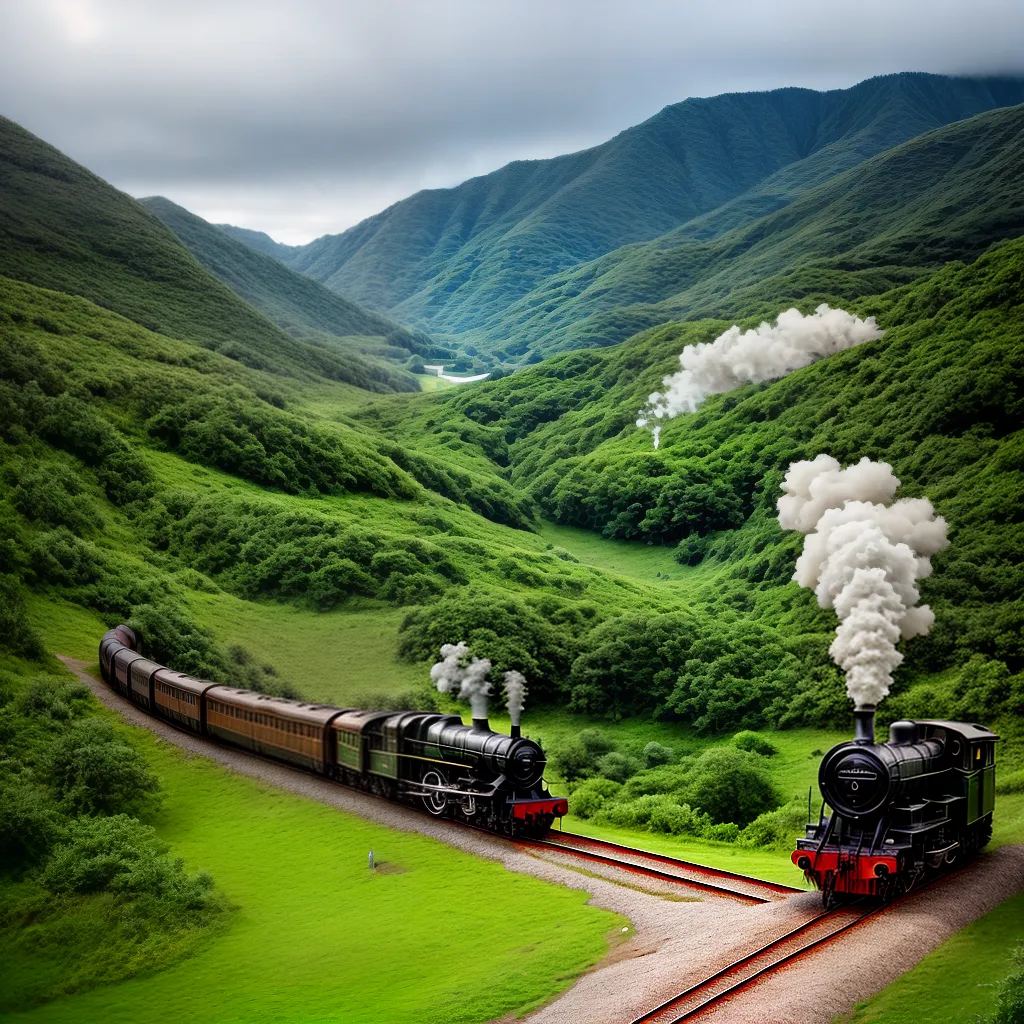 Viagem de Trem: Descubra O Que Significa Sonhar Com Ela 4 Fotos trem vapor campo aventura sonho