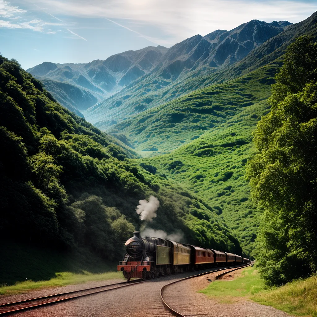 Viagem de Trem: Descubra O Que Significa Sonhar Com Ela 5 Fotos trem vapor campo bandeiras aventura