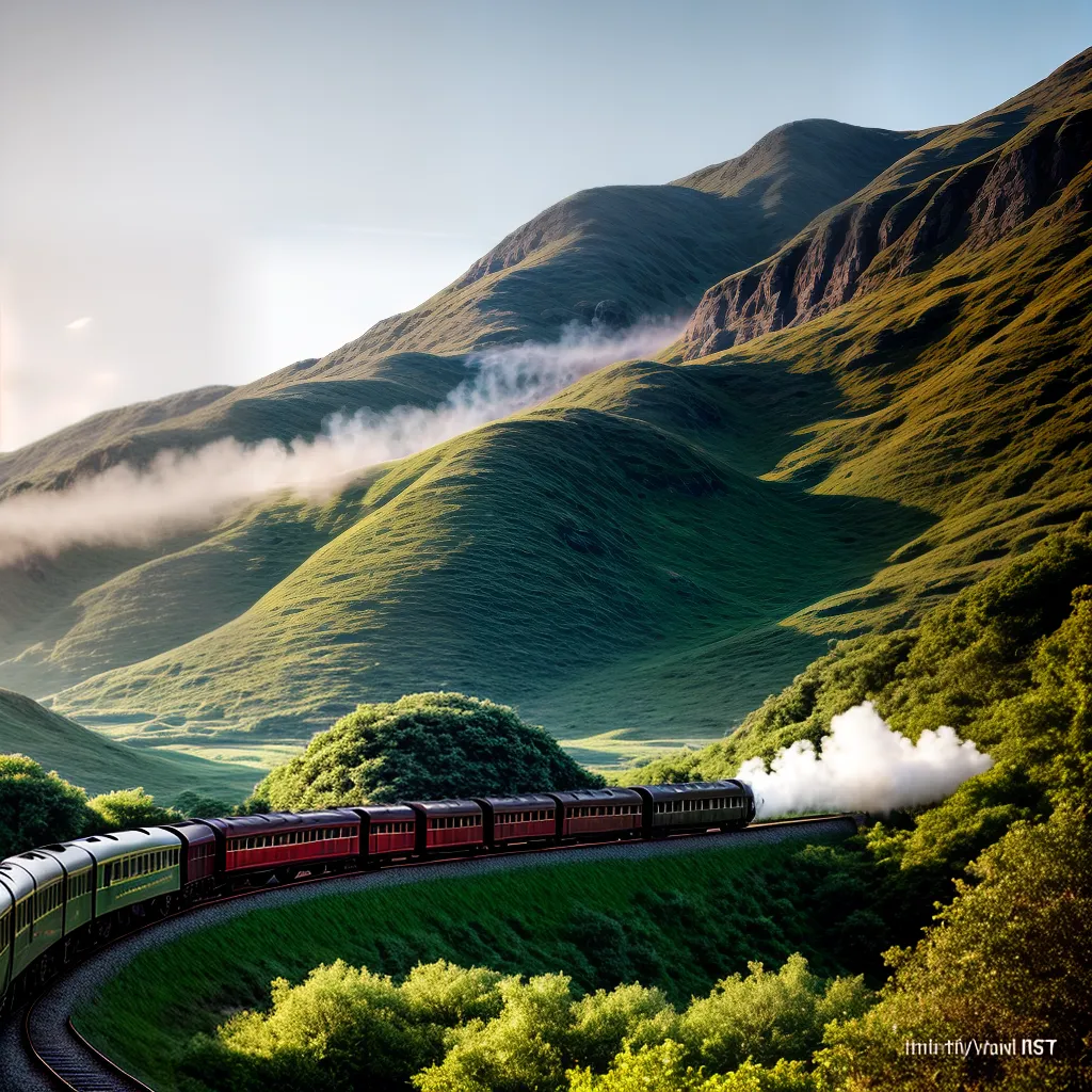 Viagem de Trem: Descubra O Que Significa Sonhar Com Ela 2 Fotos trem vapor paisagem verde aventura