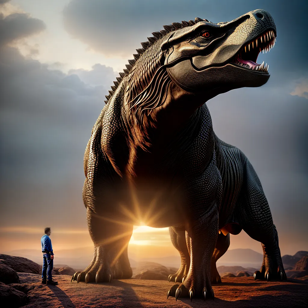 Fotos trex sonho medo instinto
