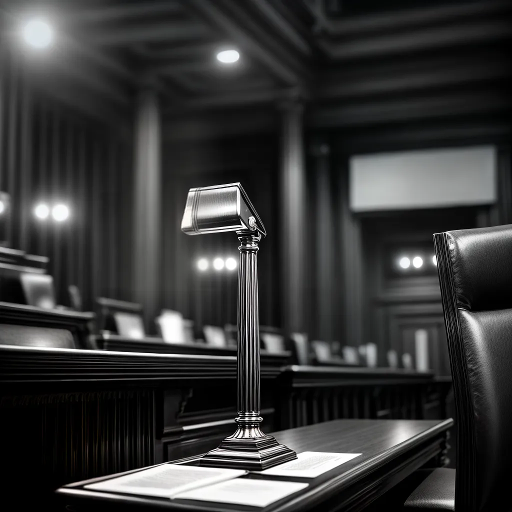 Descubra o Significado de Sonhar com Réu 4 Fotos tribunal gavel reu incerteza