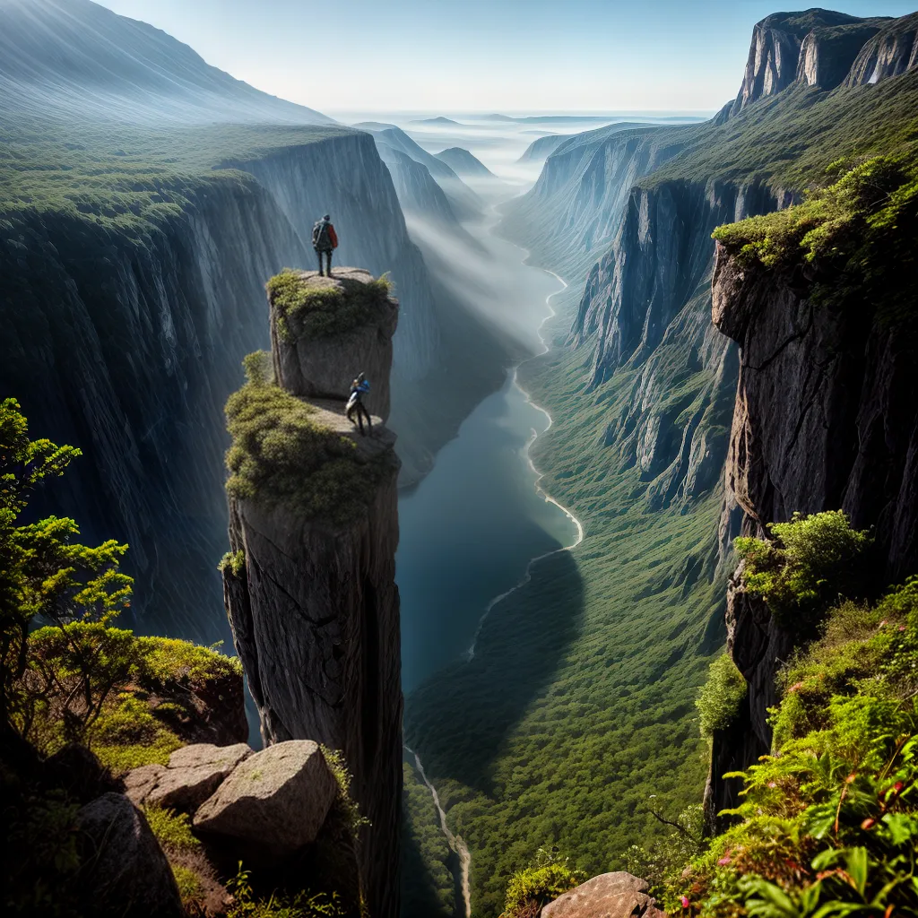 Fotos trilha abismo floresta aventura sonho