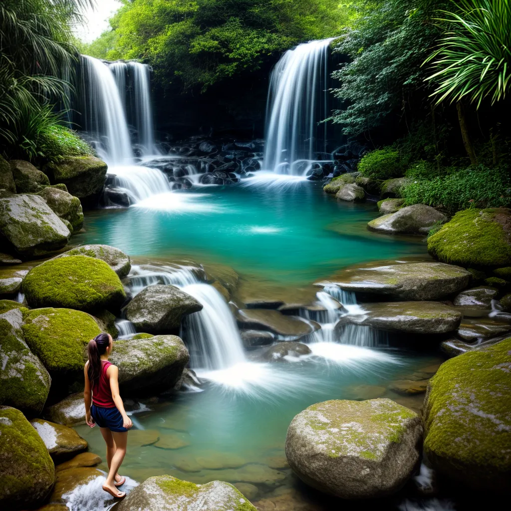 Qual o Significado de Sonhar Com Trilhas, Cachoeiras e Hidromassagem? 3 Fotos trilha cachoeira hidroterapia descoberta