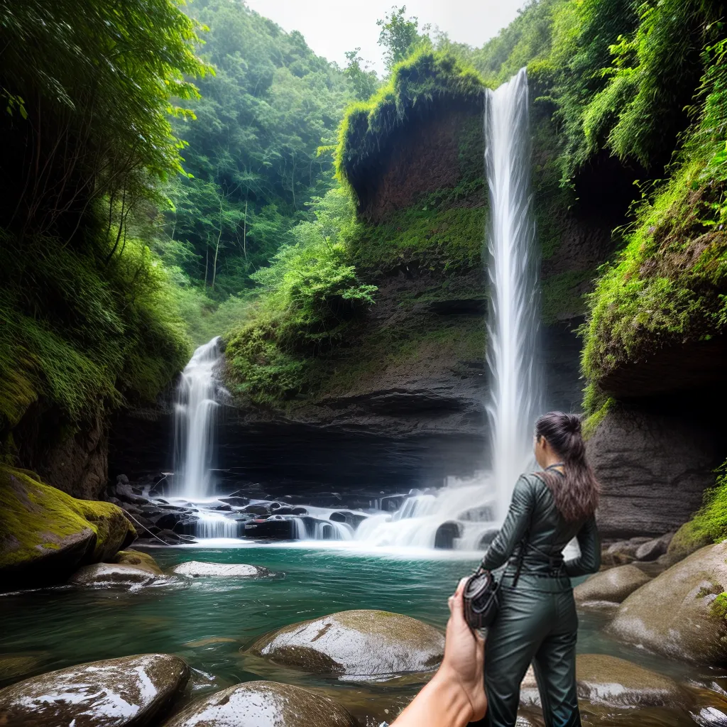 Fotos trilha cachoeira natureza aventura 3