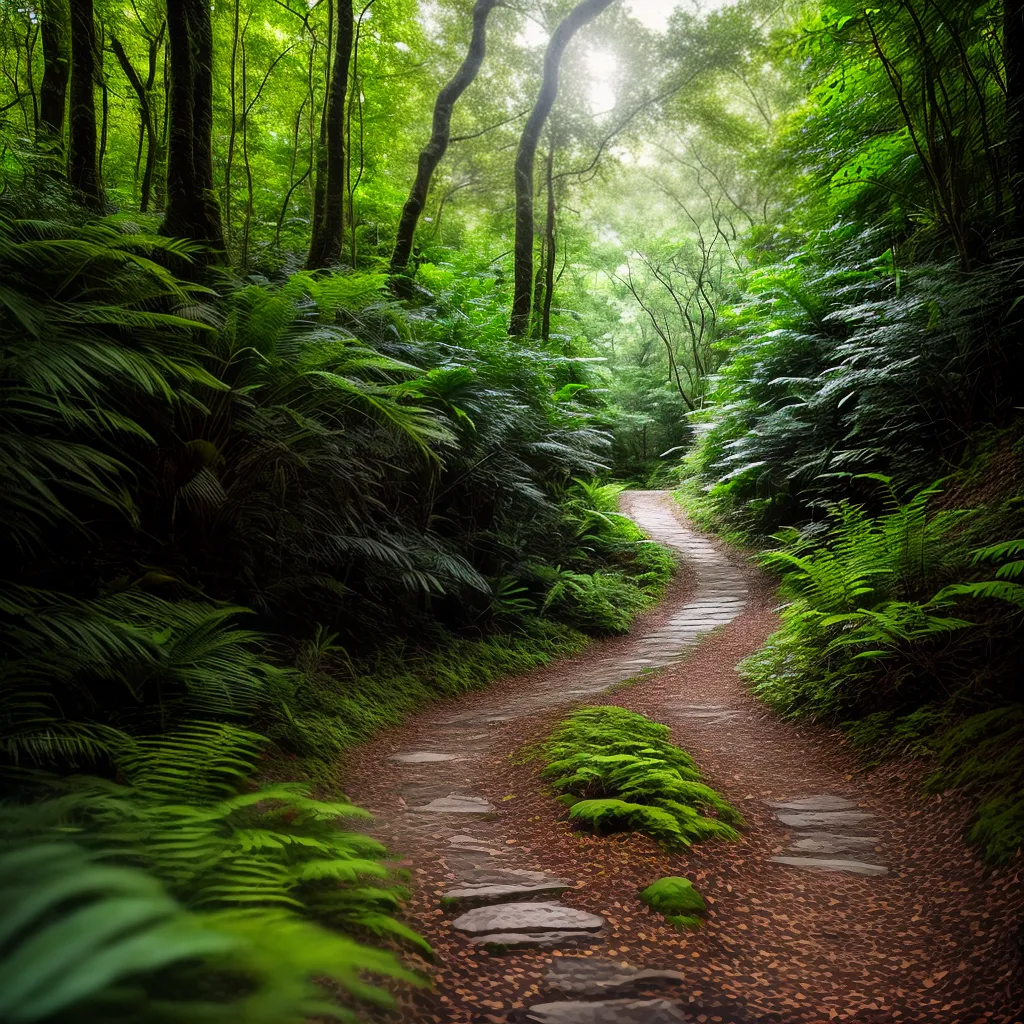 Encontrando Respostas: Qual o Significado de Sonhar com Trilhas? 2 Fotos trilha floresta autoconhecimento