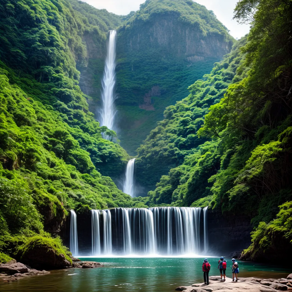 Fotos trilha floresta cachoeira ecoturismo